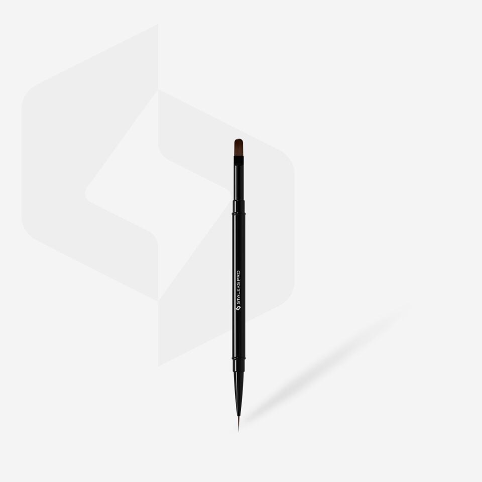 STALEKS EXPERT 03/06 Çift Taraflı Fırça, 10 mm Liner / 11 mm Jel için