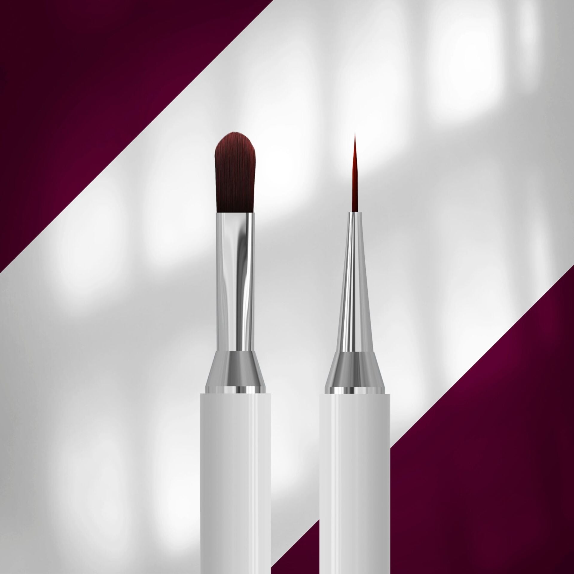 STALEKS EXCLUSIVE 06/11 Çift taraflı jel fırçası 11 mm / liner 12 mm