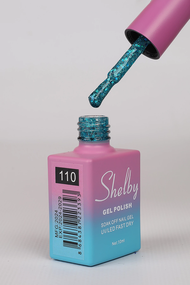 SHELBY 10 ML. A110 IŞILTILI NUDE RENK KALICI OJE