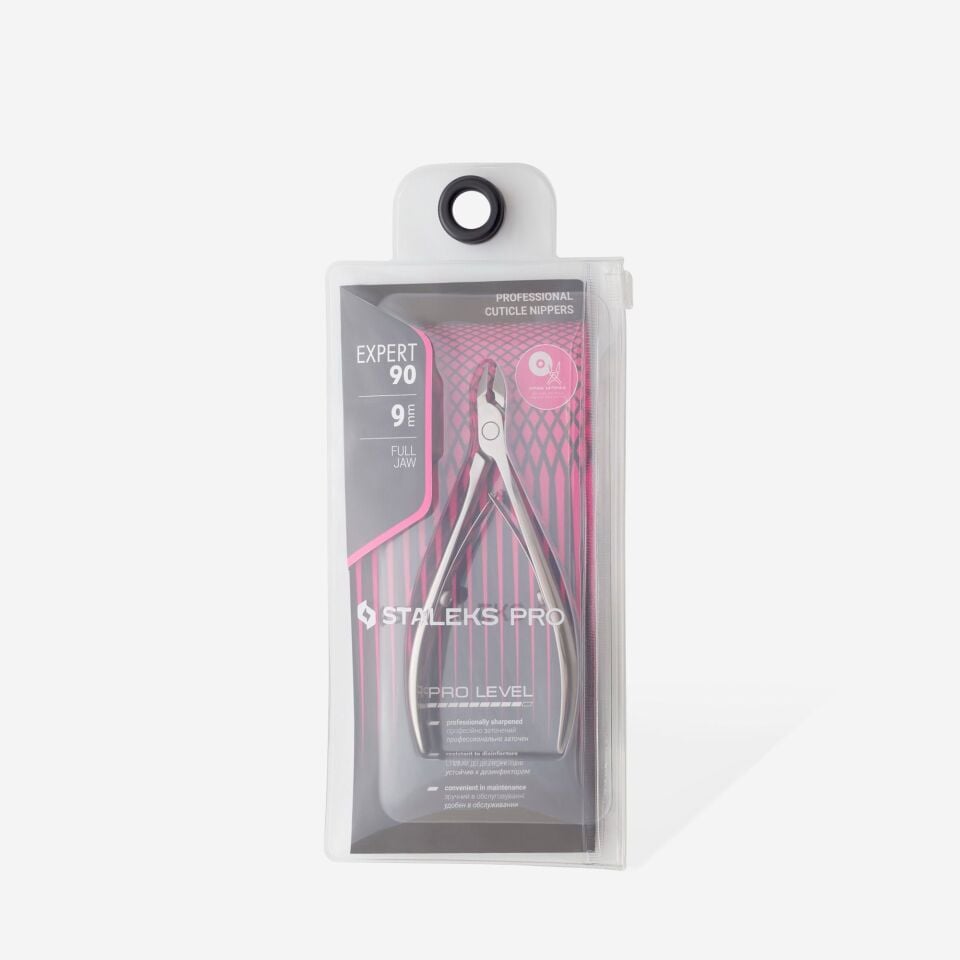 STALEKS EXPERT 90 Profesyonel tirnak eti pensi, 9 mm