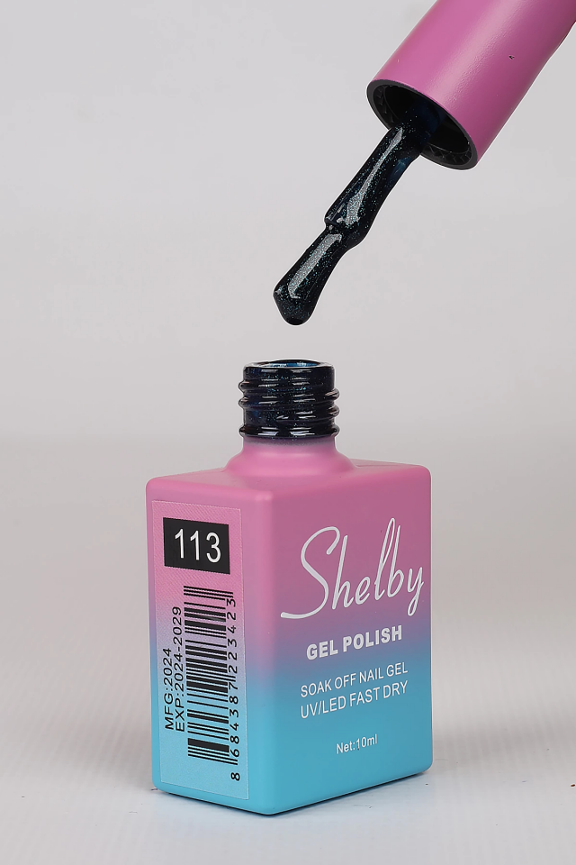 SHELBY 10 ML. A113 IŞILTILI NUDE RENK KALICI OJE