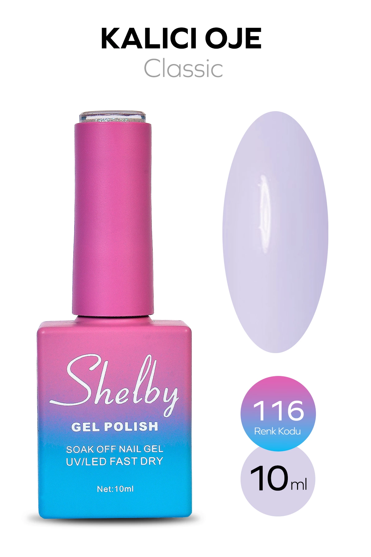 SHELBY 10 ML. A116 KALICI OJE