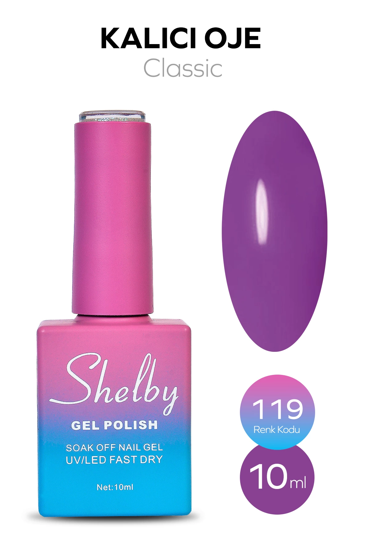 SHELBY 10 ML. A119 KALICI OJE