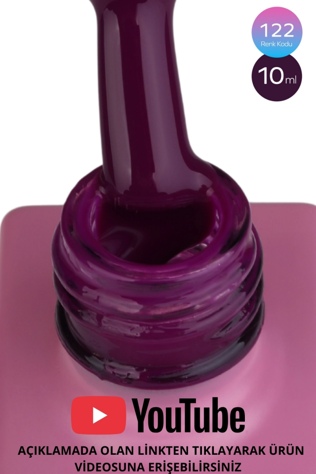 SHELBY 10 ML. A122 LİLA TONU KALICI OJE