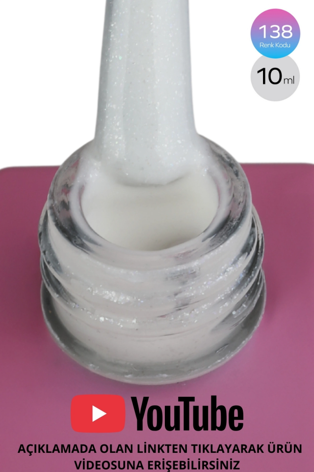 SHELBY 10 ML. A138 İNCİ TOZU KROM KALICI OJE