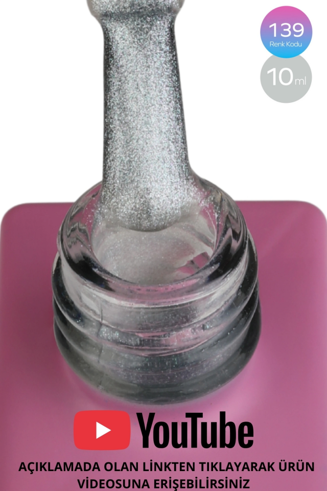 SHELBY 10 ML. A139 İNCİ TOZU KROM KALICI OJE