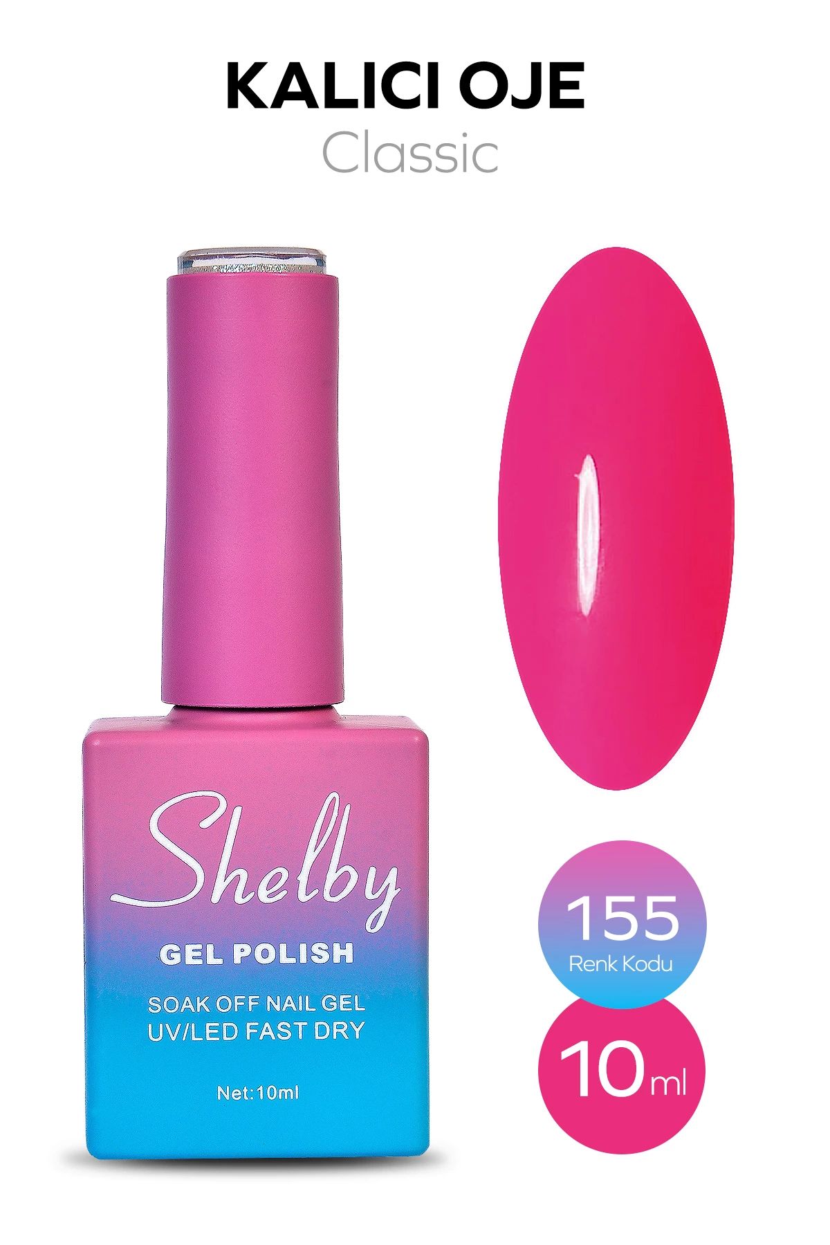 SHELBY 10 ML. A155 KALICI OJE