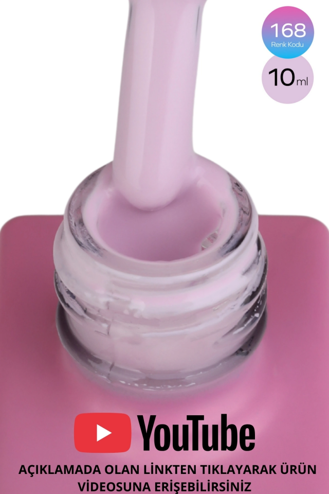 SHELBY 10 ML. A168 PASTEL RENK KALICI OJE