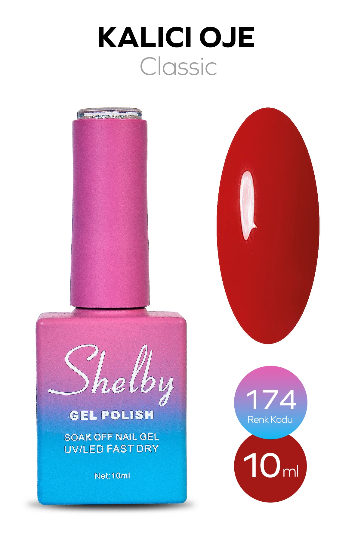 SHELBY 10 ML. A174 KALICI OJE