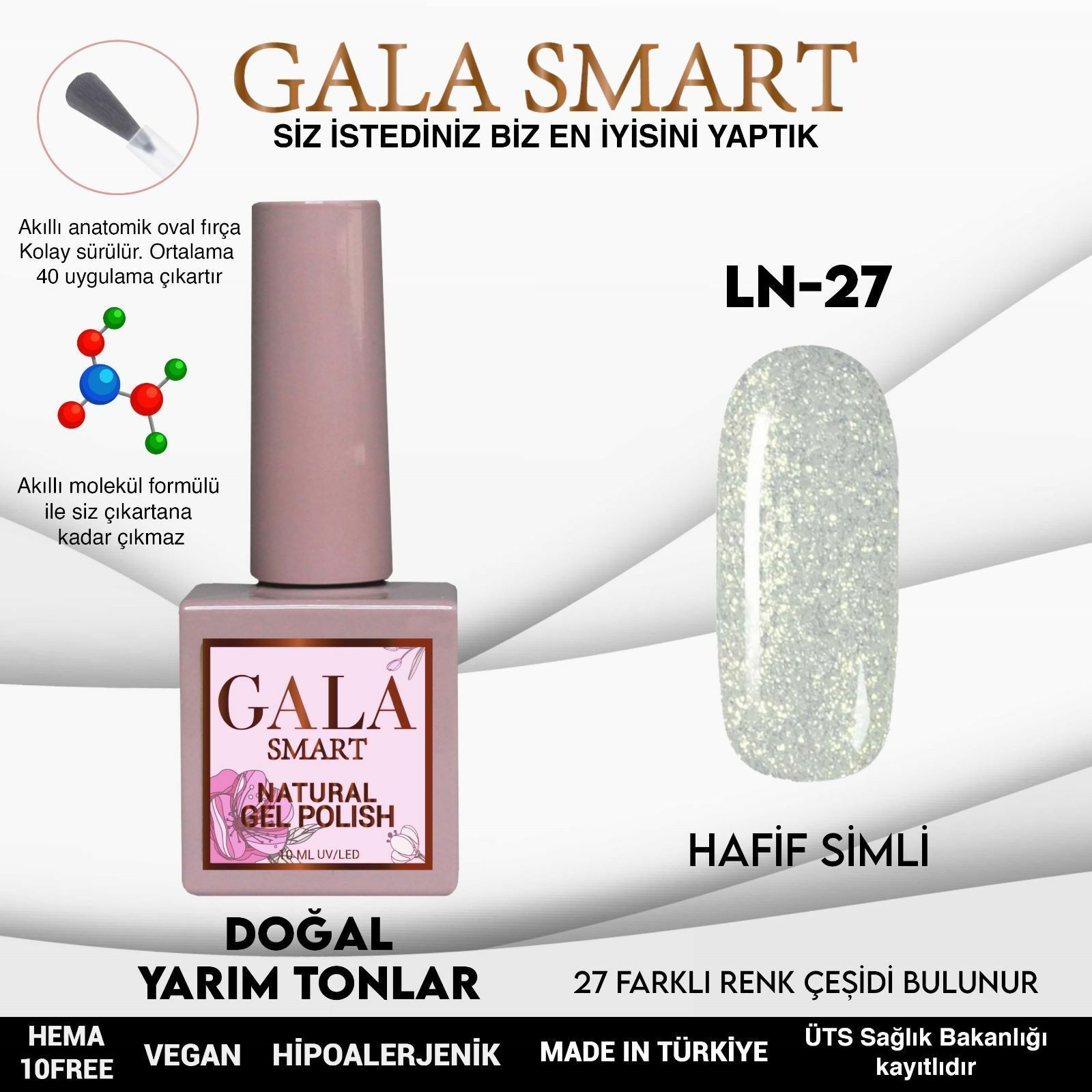 GALA NATURAL KALICI OJE 10 mle LN27