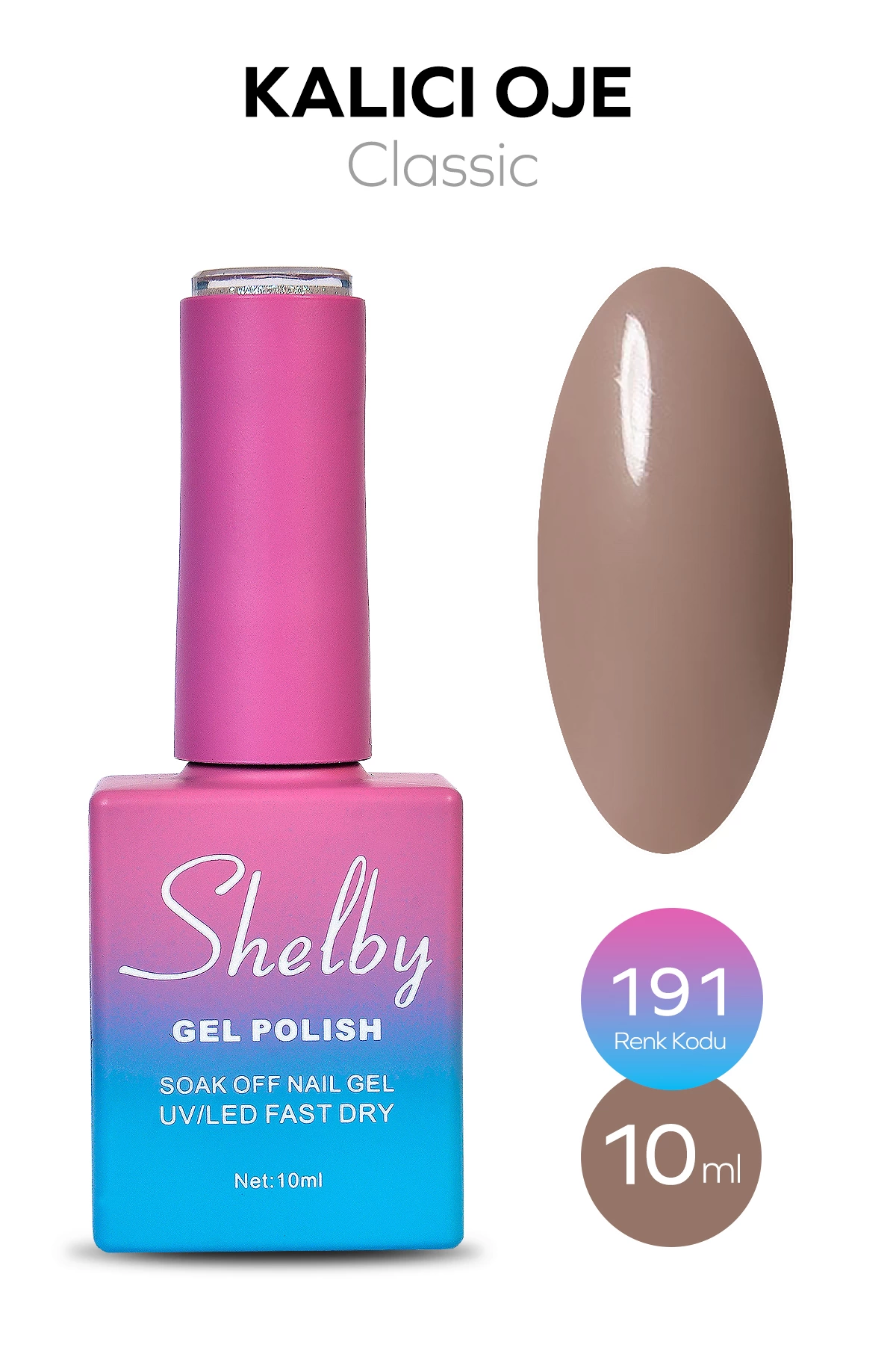 SHELBY 10 ML. A191 KALICI OJE