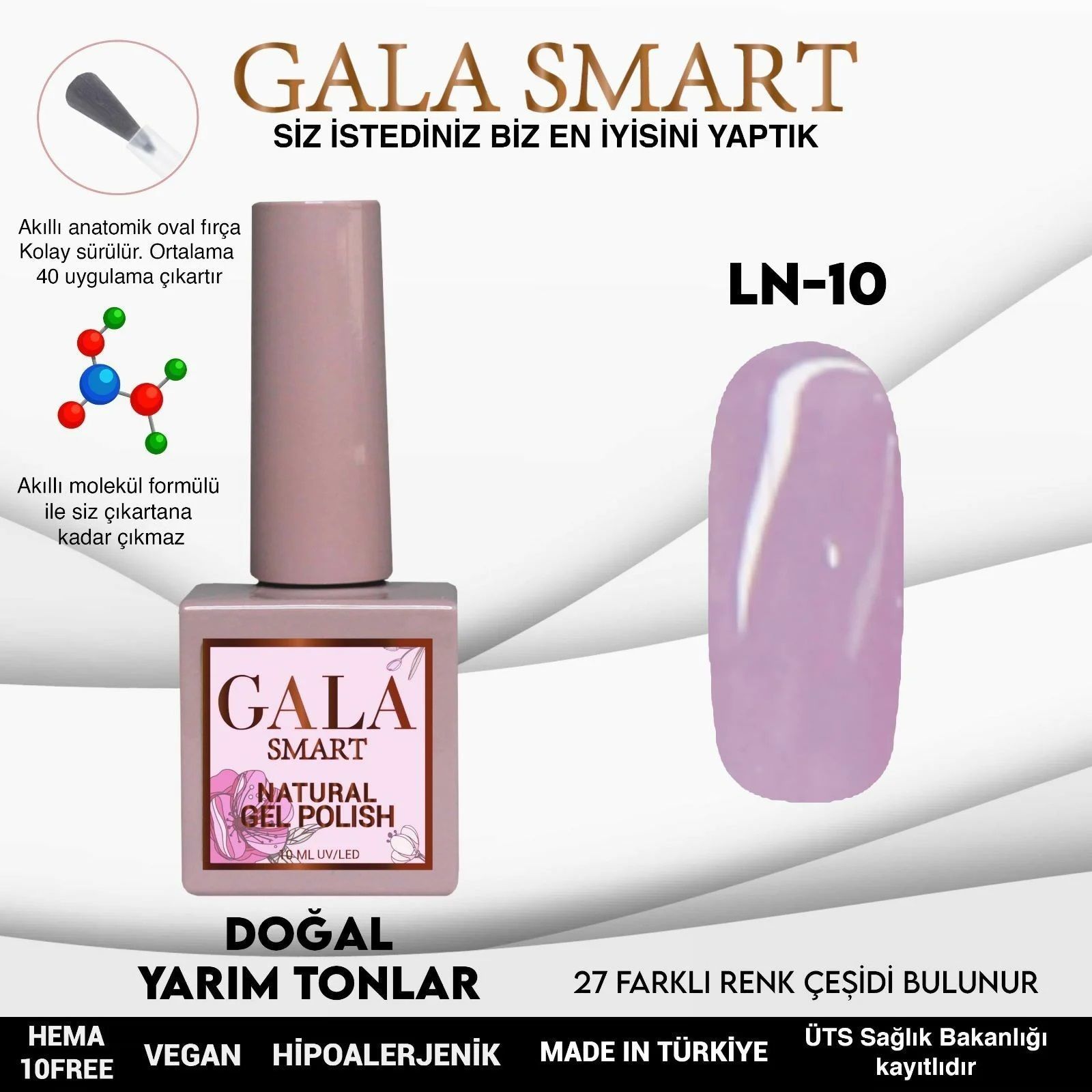 GALA NATURAL KALICI OJE 10 mle LN10