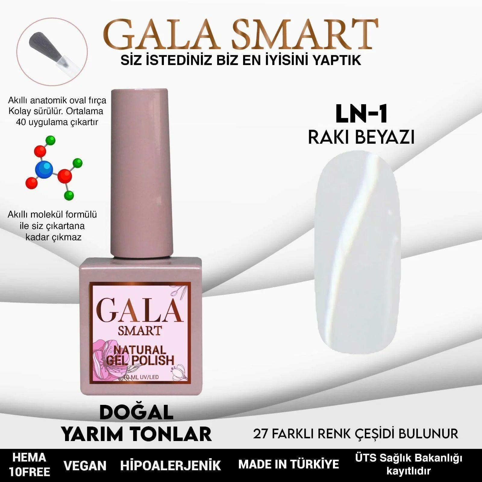 GALA NATURAL KALICI OJE 10 mle LN1