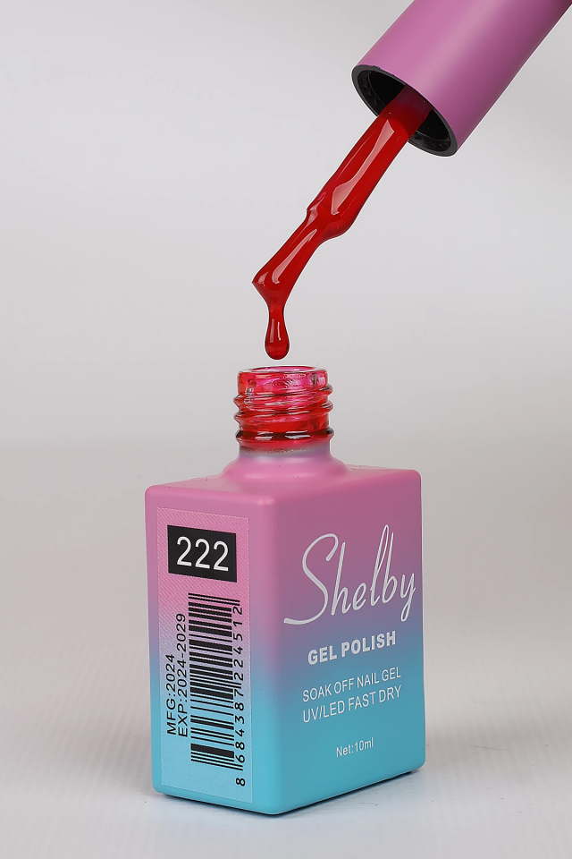 SHELBY 10 ML. A222 CANDY (Şeffaf) KALICI OJE