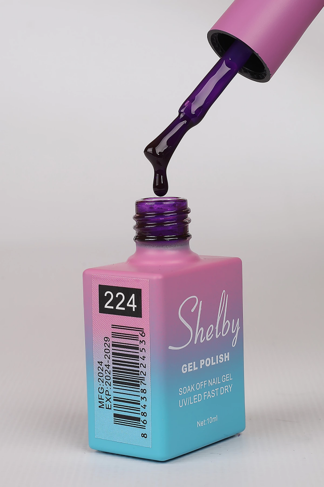 SHELBY 10 ML. A224 CANDY (Şeffaf) KALICI OJE