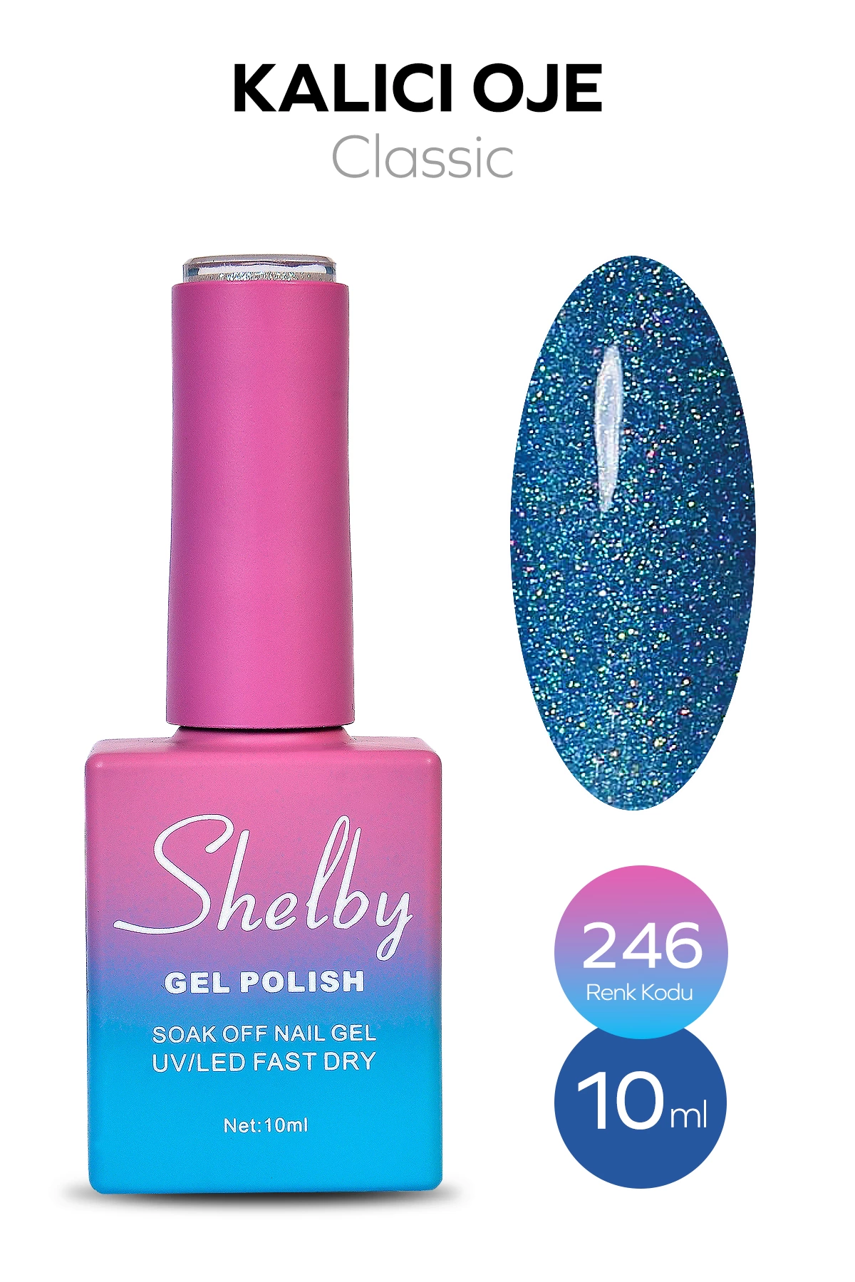 SHELBY 10 ML. A246 DİSKO KALICI OJE