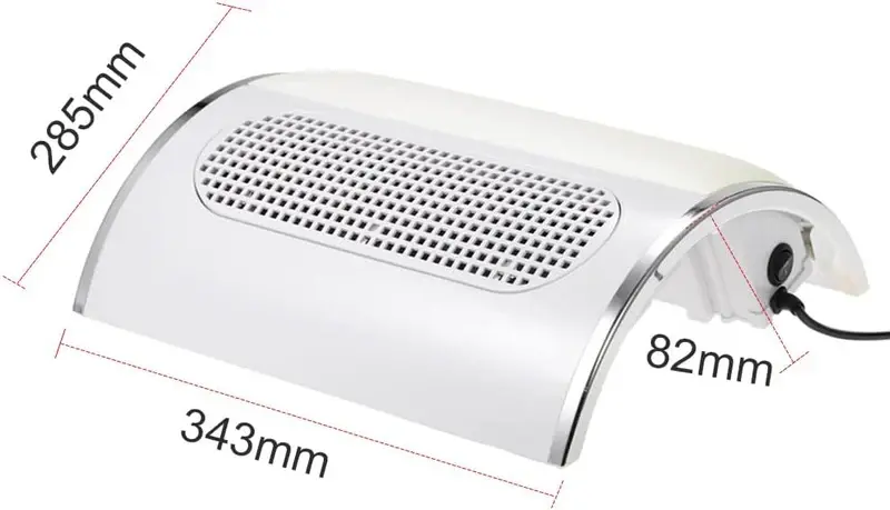 Tırnak Toz Toplama Cihazı 3 Fanlı 48w