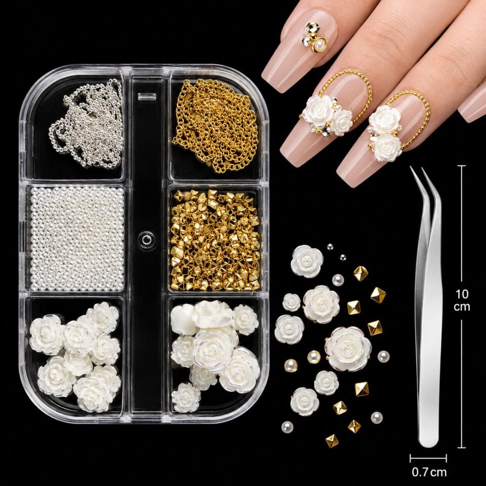 Beyaz Gold Royal Charm mis-3730