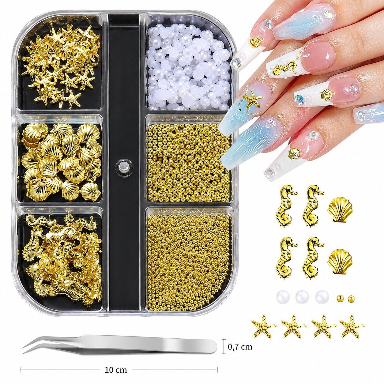 Gold Karışık Süs mis-3735