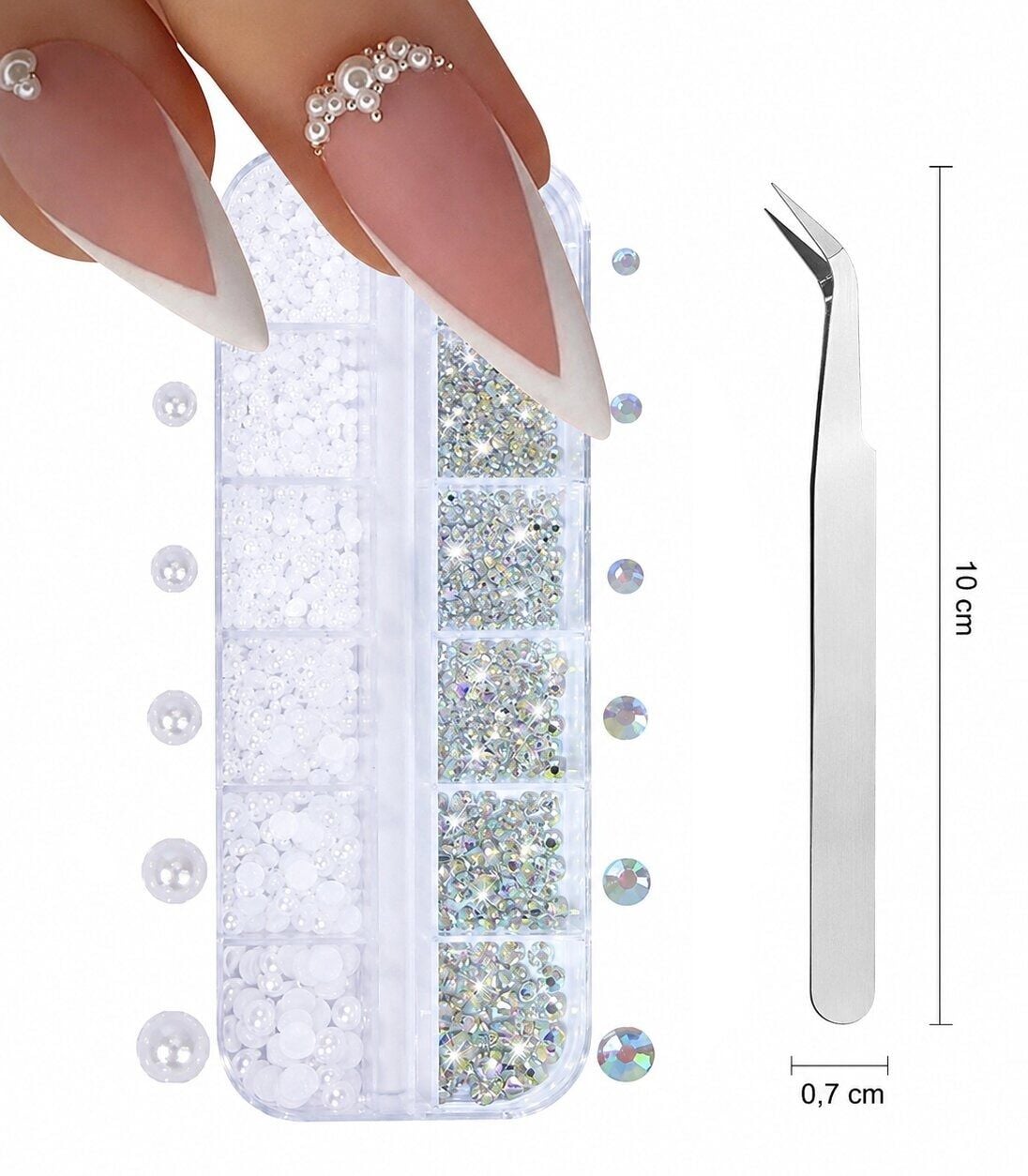 Swarovski ve İnci Taş mis-3790