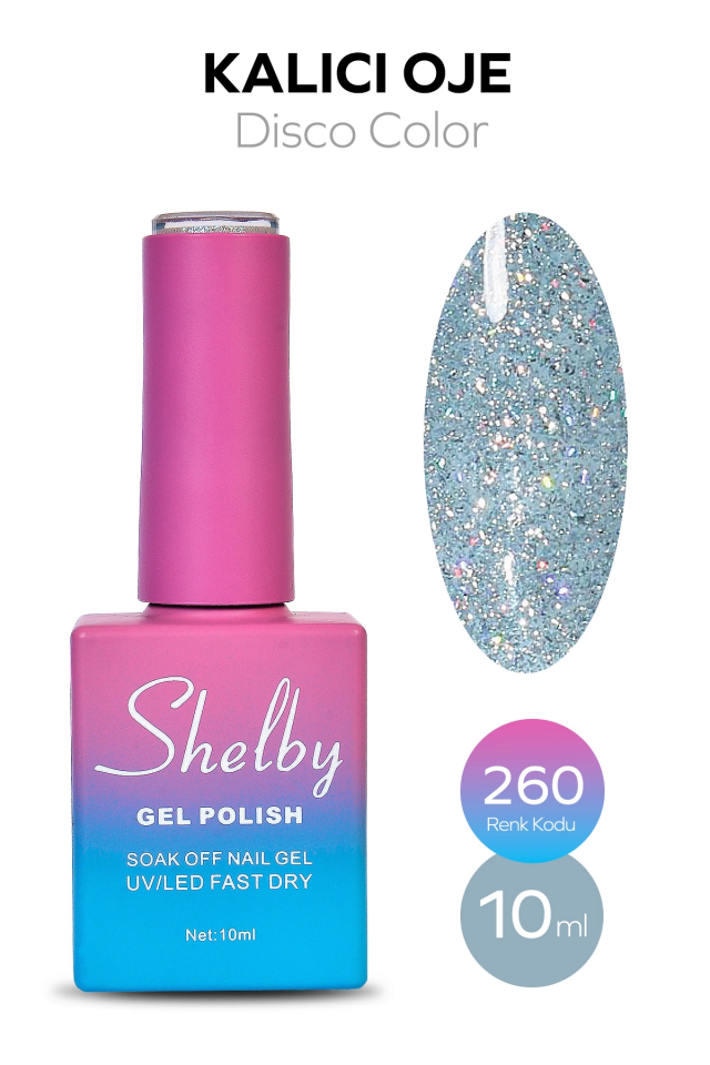SHELBY 10 ML.  A260 DİSKO KALICI OJE