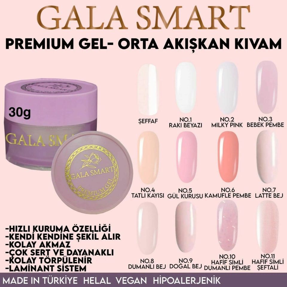GALA SMART - PREMİUM JEL 30g - NO:5
