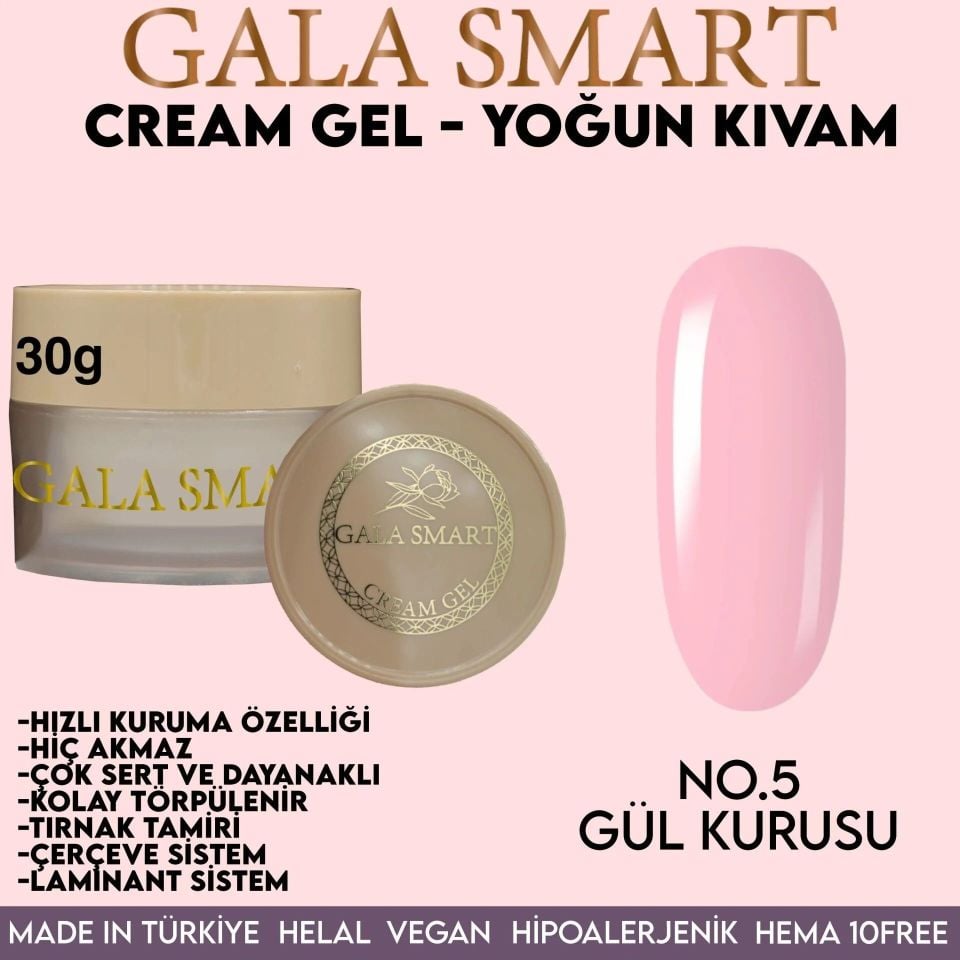 GALA SMART - CREAM GEL 30GR NO:5