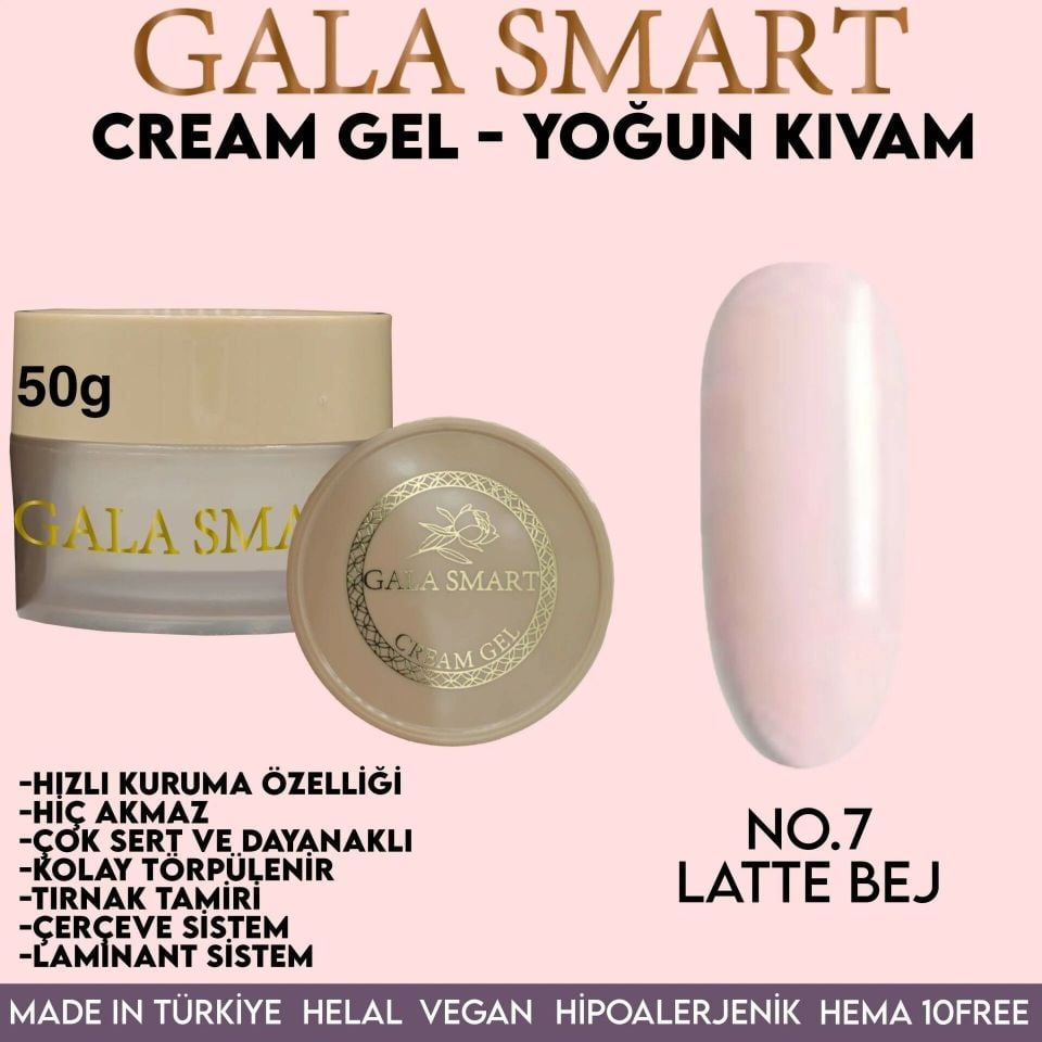 GALA SMART - CREAM GEL 50GR NO:7