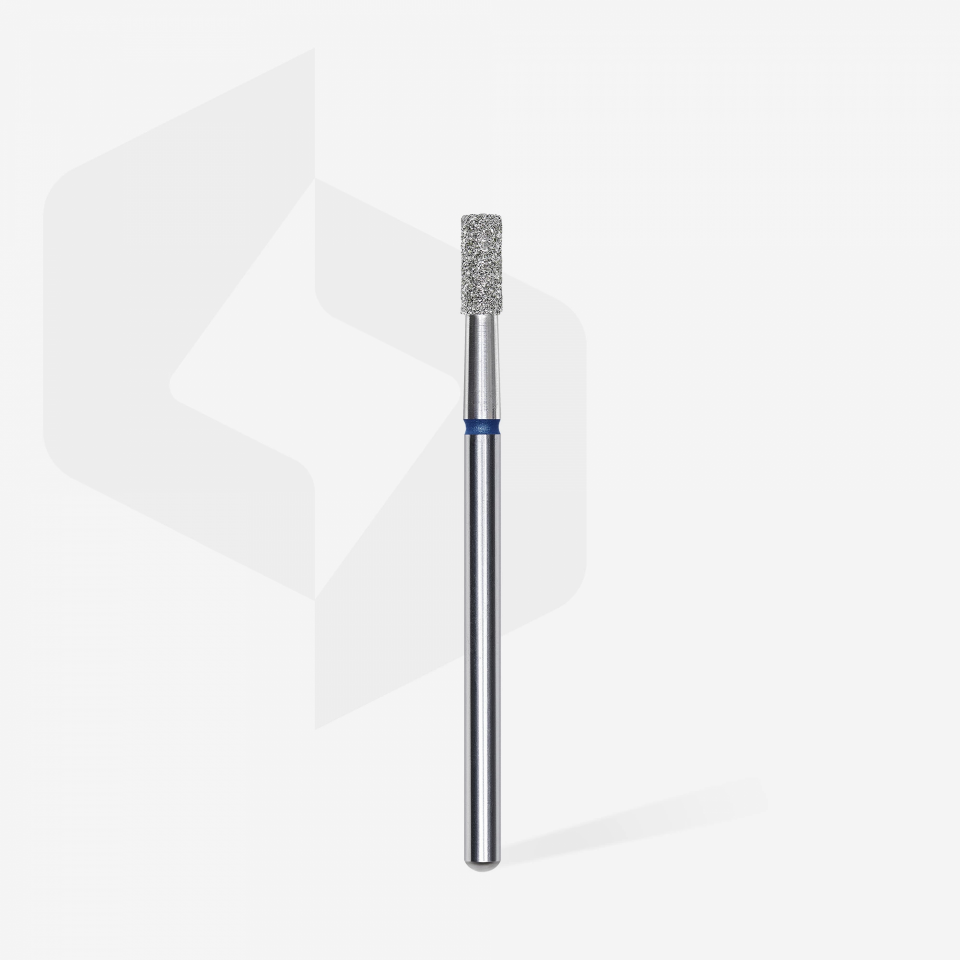 Elmas Silindir Freze, Mavi, Çap 2,5 mm, Çalışma Kısmı 6 mm