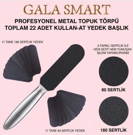 GALA METAL TOPUK TÖRPÜ + 22 ADET YEDEK