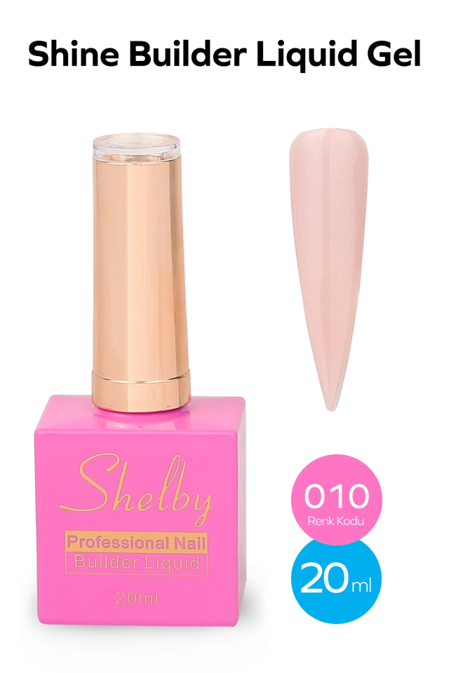 SHELBY 10 -20 ML.SIVI  SİMLİ BUILDER GEL
