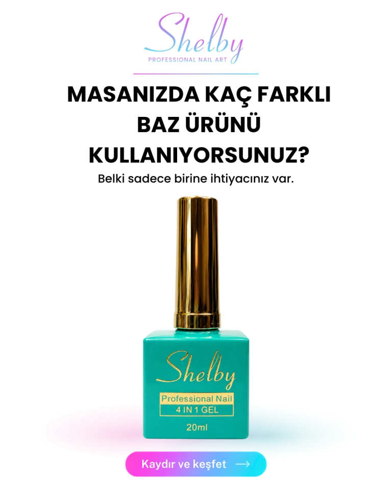 SHELBY  4 in 1 - 20ML. ÖZEL GEL