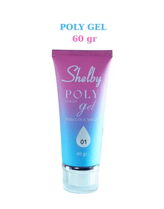 SHELBY PROFESSIONAL NAILS 60 GR. POLY UV&LED GEL 01