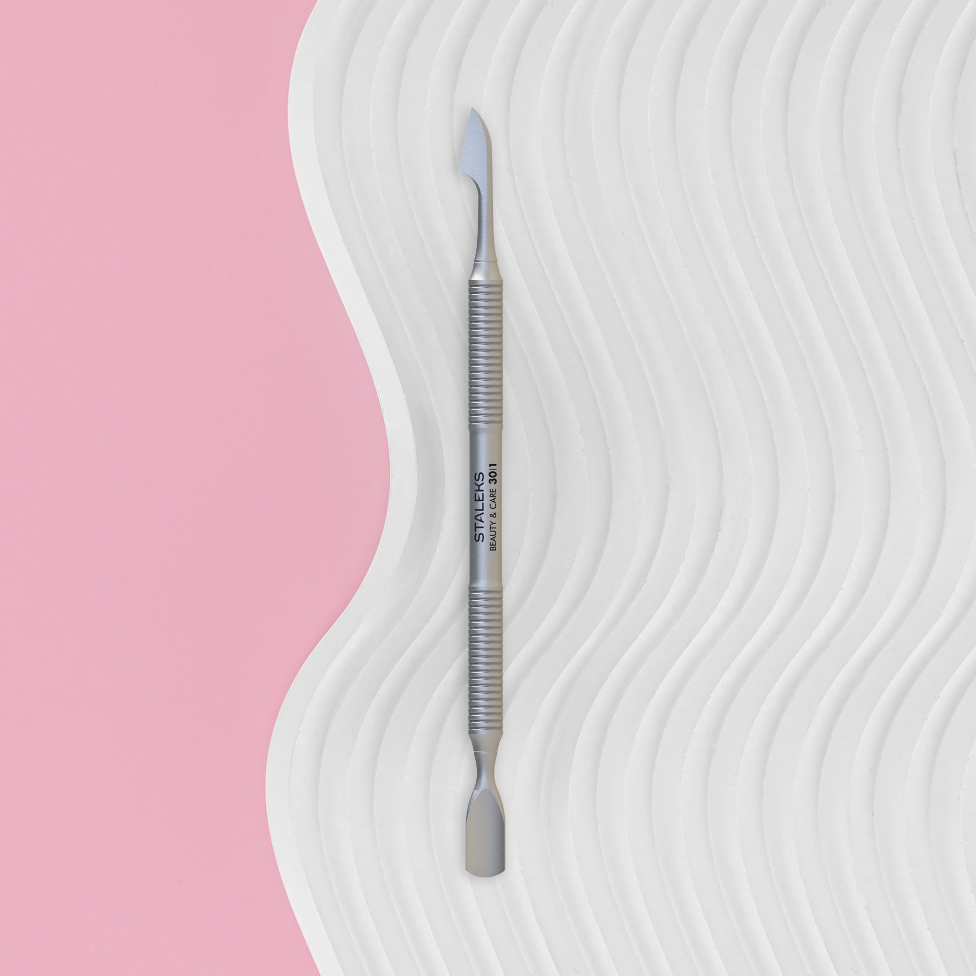 STALEKS BEAUTY & CARE 30 TYPE 1 TIRNAK ET İTİCİ (Yuvarlak itici + Üçgen uç)