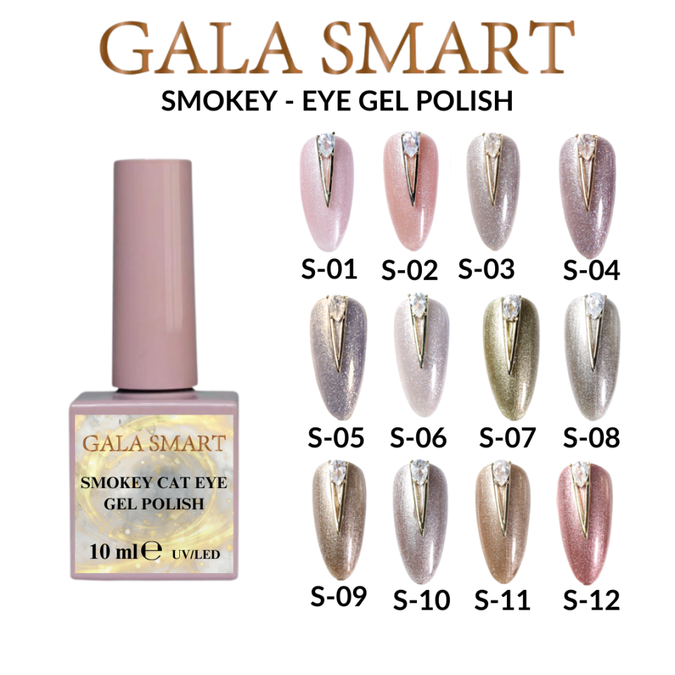 Smokey Eye Kalıcı Oje 10ML S-04