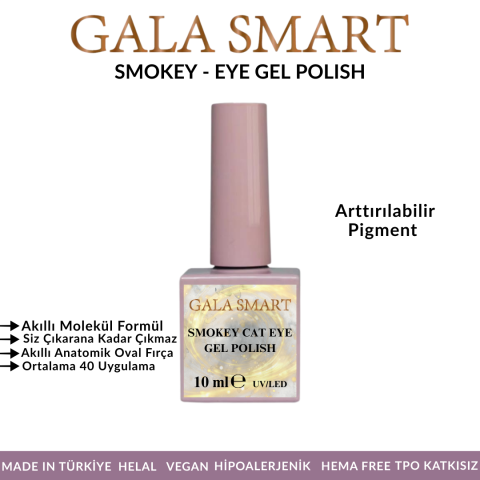 Smokey Eye Kalıcı Oje 10ML S-02