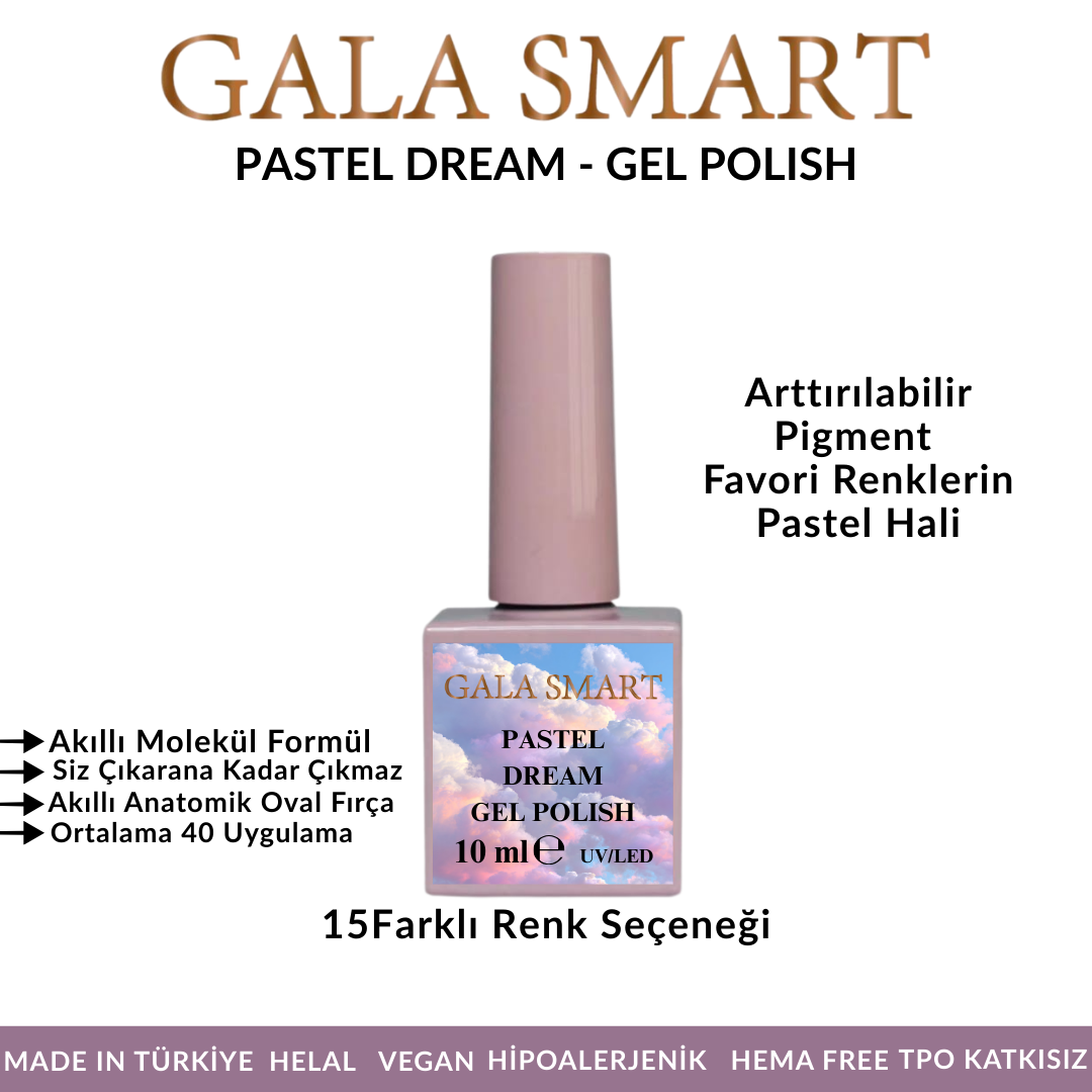 Pastel Dream Kalıcı Oje 10 ML - P-12