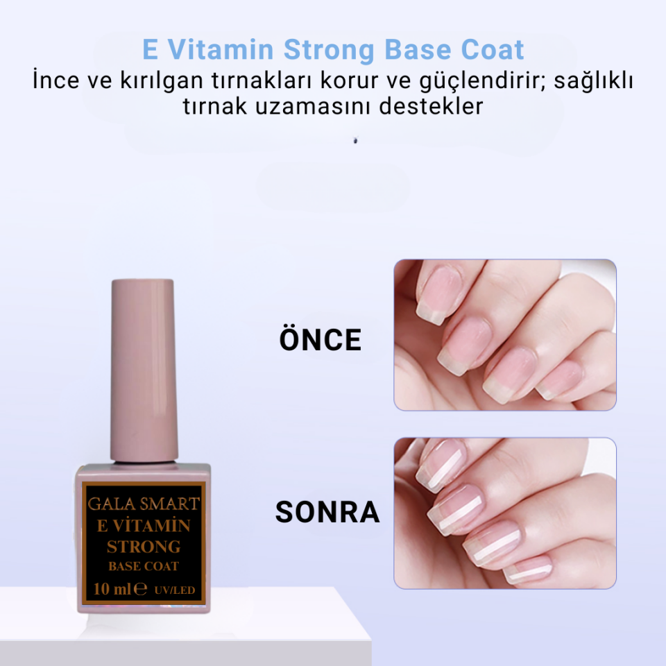 E Vitamin Strong Base Coat - 10ml