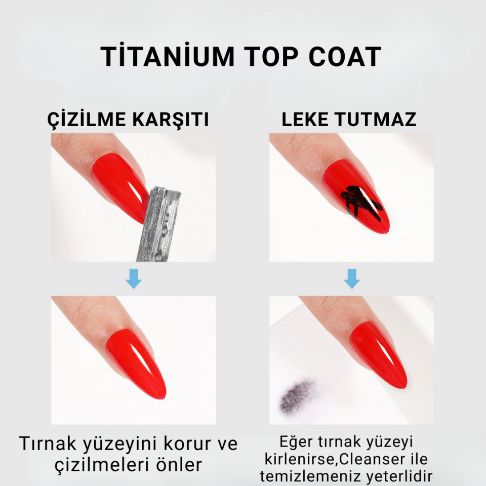 Titanium Top Coat - 10ml