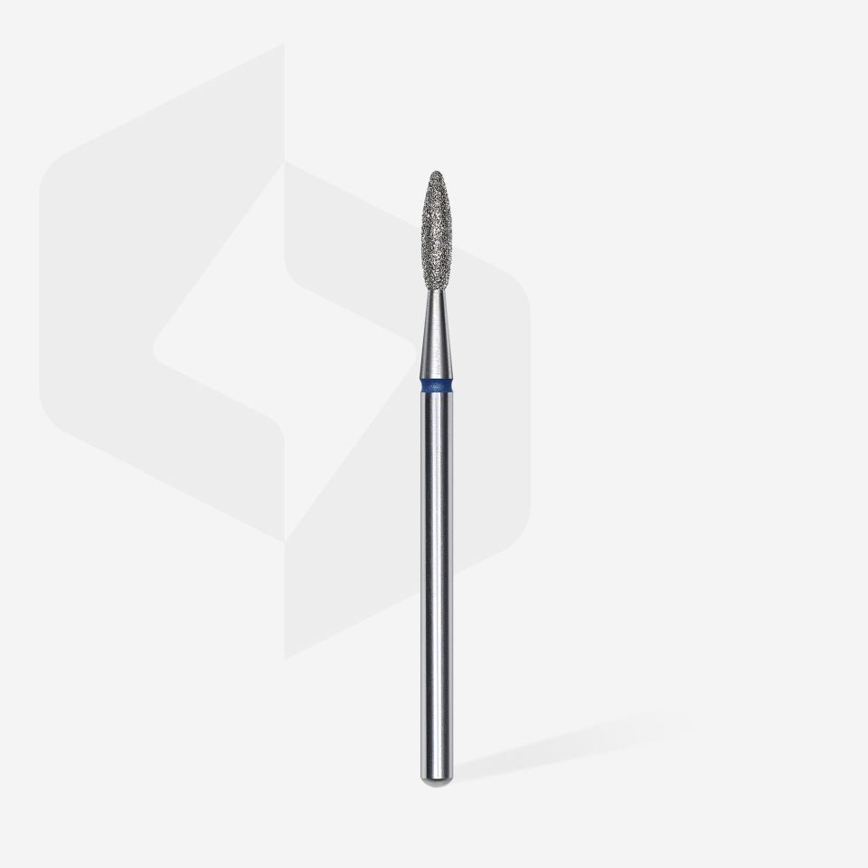 STALEKS Elmas Alev Freze, Mavi, Çap 2,1 mm, Çalışma Kısmı 8 mm