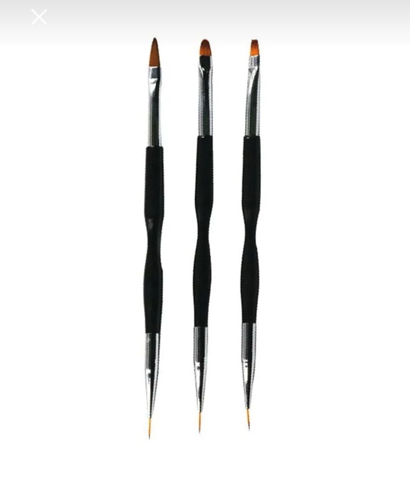 Çift Taraflı 3'lü Fırça Seti