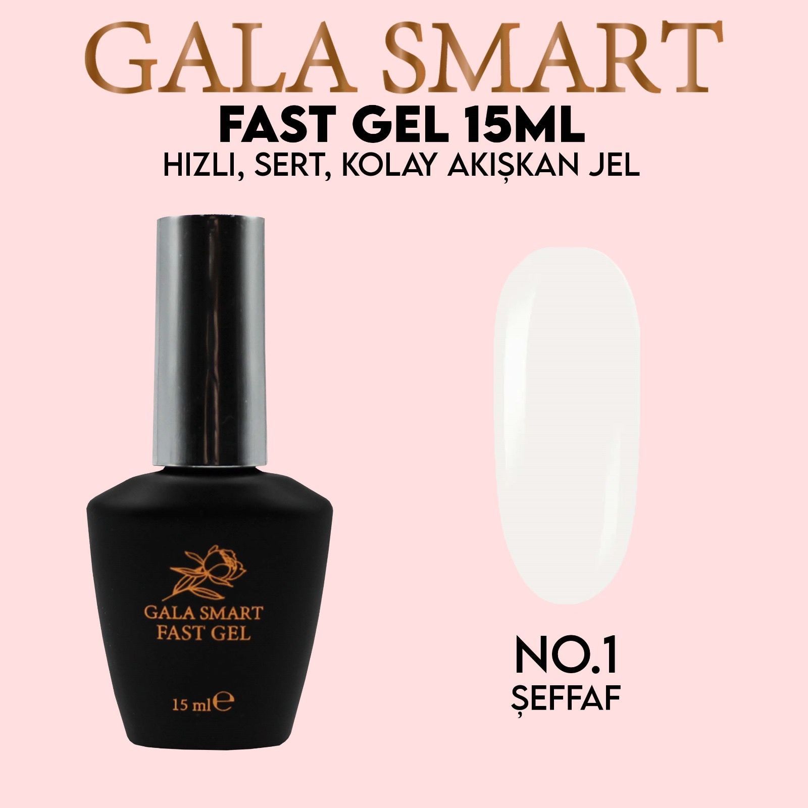 GALA SMART - FAST GEL 15 ml - NO:1