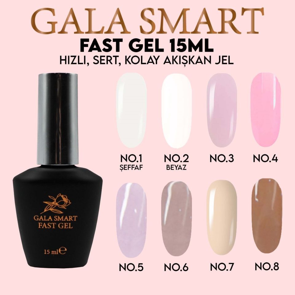 GALA SMART - FAST GEL 15 ml - NO:1