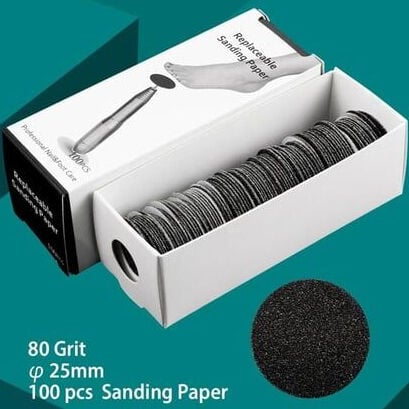 Pododisc 100'lü Yedek Törpü 80 Grit