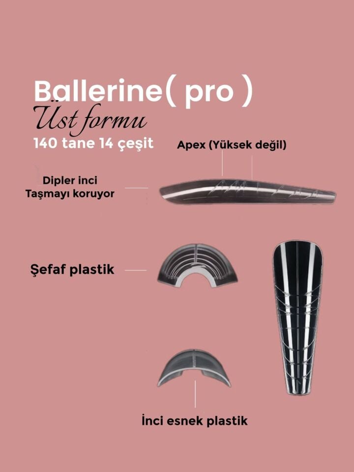 Viola Üst Form Ballerine (small apex)