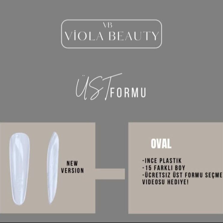Viola Üst Form - Oval