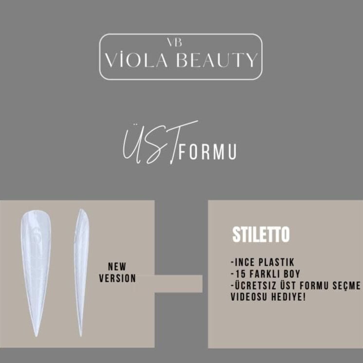 Viola Üst Form - Stiletto