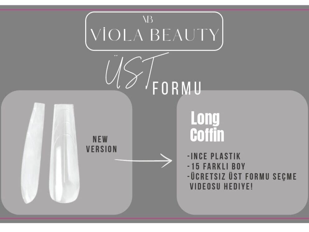 Viola Üst Form - Long Coffin
