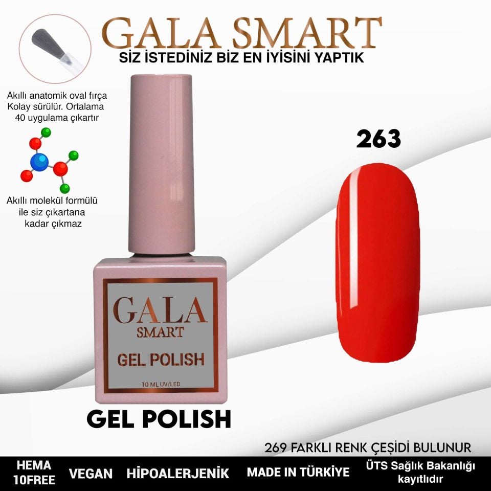 GALA CLASSİC KALICI OJE 10 mle 263