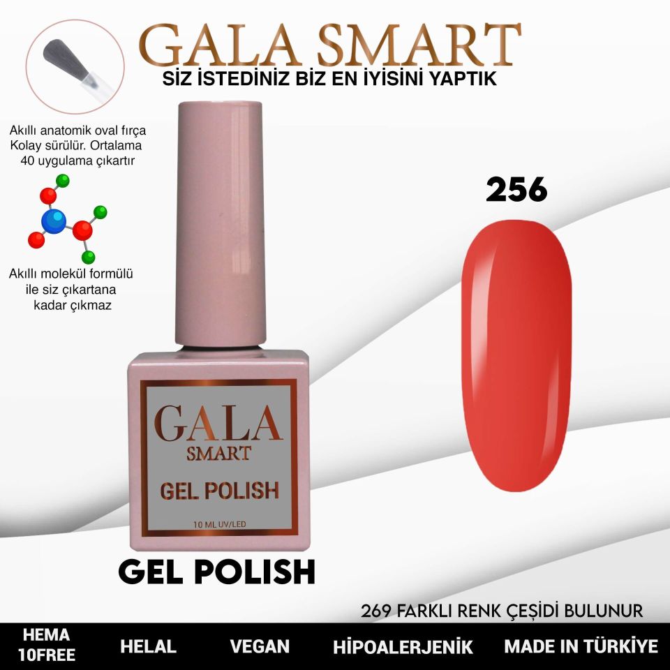 GALA CLASSİC KALICI OJE 10 mle 256